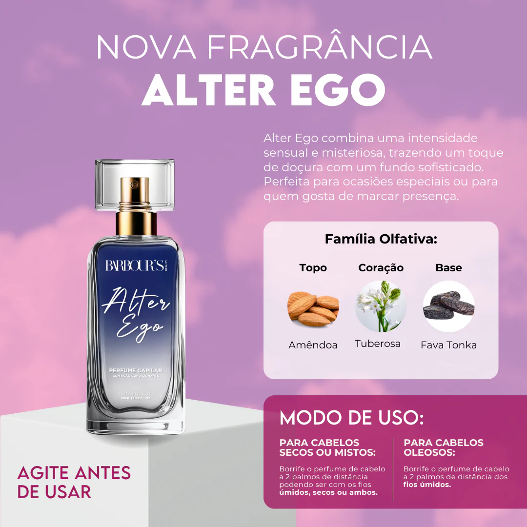 Kit 2 Perfumes de Cabelo - Alter Ego e Very Sexy - Image 3